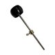 thumbnail image 2 of Mazo de batería Pedal de bombo Mazo de bombo Pedal de bombo Mazo, Cabezal profesional Práctico Negro, 2 of 8