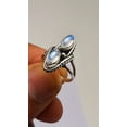 thumbnail image 2 of 925 Sterling Silver Ring For Womens, Moonstone Ring Gemstone Unique Handcrafted Ring For Her, 2 of 7