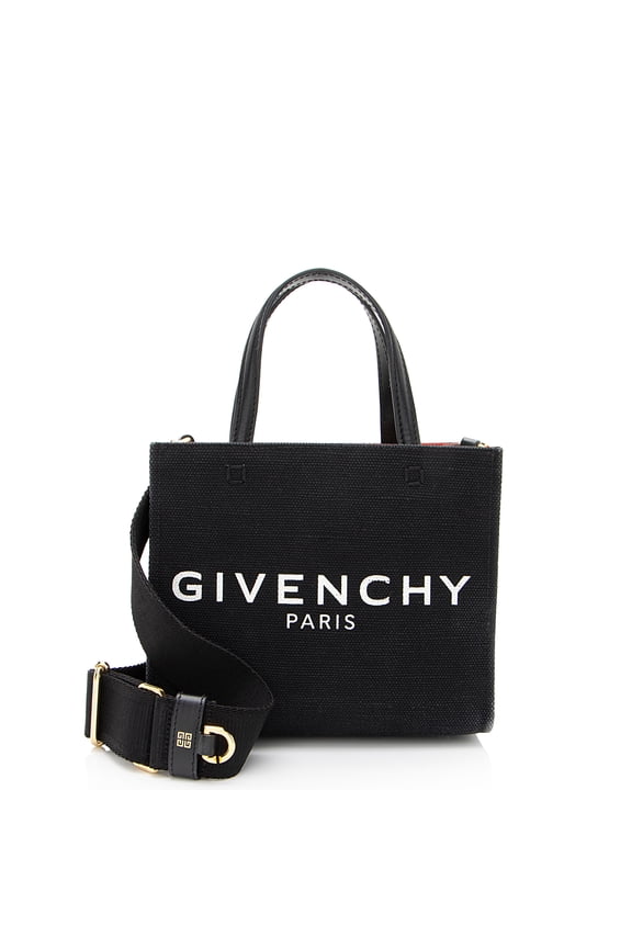 Pre-Owned Givenchy Canvas Mini G Shopper Tote
