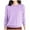 Light Purple, variant on Women Long Sleeve Crew Neck Pullover Sweater Loose Women's Green Sweater Warm Fashion Sweaters for Women
