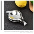 thumbnail image 2 of SHOWERORO 2Pcs Lemon Juicer Manual Operation Stainless Steel Juice Extraction Tool, 2 of 8