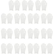 White Gloves White Gloves15 Pairs Moisturizing Gloves Inspection Gloves White Cotton Gloves Cotton Glove Liners for Men Women White Gloves Eczema Honey