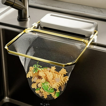 

HANXIULIN Kitchen Sink Rectangular Fold Filter Kitchen Sink Filter Sink Drain Filter Fold Kitchen Drain Rack Kitchen Surplus
