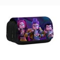 thumbnail image 1 of Kpop Demon Hunters Large Pencil Case with Zipper 8" Storage Pen Bag Organizer Stationery, Portable Makeup Bag Best Cute Xmas Collectible Birthday Gift, 1 of 7
