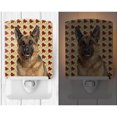 thumbnail image 2 of Caroline's Treasures KJ1208CNL Fall Leaves German Shepherd Ceramic Night Light, 6x4x3", multicolor, 2 of 2