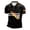 Black, variant on Soccer Cup 2026 Polo Shirt for Men, Short Sleeve Button Collar Deutschland Jersey Tee with German Flag Print - Breathable Summer Fan Top for Match Day & Casual Wear Earthy Yellow M