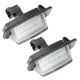 thumbnail image 1 of Par de Luces LED Blancas para Matrícula Y Matrícula para Outlander 2006-2012 SM SunniMix luz led de matrícula de coche, 1 of 7
