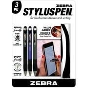 StylusPen Retractable Ballpoint 1.0 Basic 3pk with Microfiber