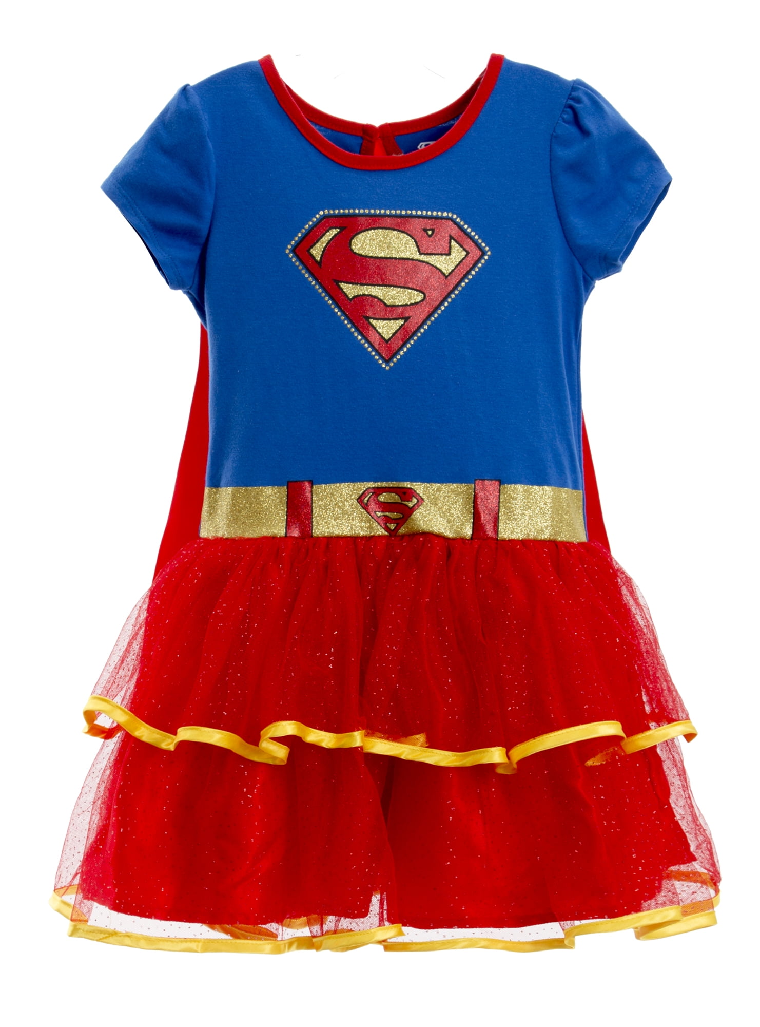 DC Comics - Warner Bros. DC Comics Supergirl Baby Girls Fancy Dress ...