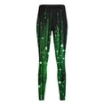 thumbnail image 5 of Wangmeiwg St Patricks Day Leggings for Women St Patricks Day Print High Waist Yoga Pants For Women Tights Compression Running Fitness Workout Leggings Bronze XXL, 5 of 5