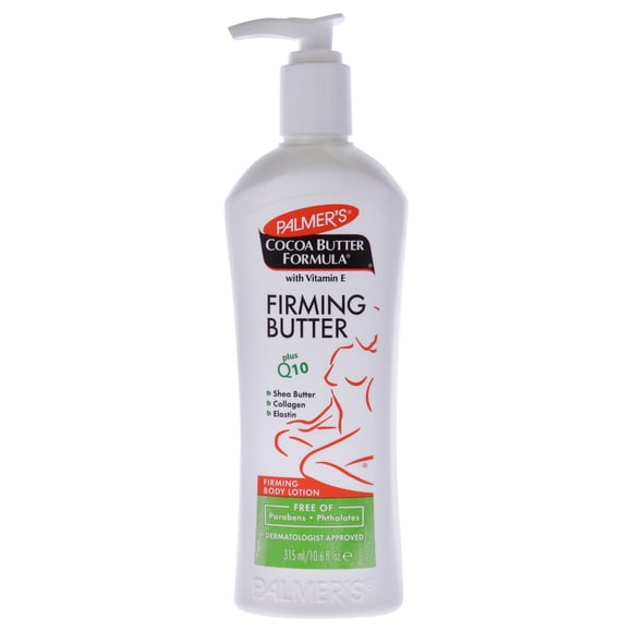 Loción corporal de mantequilla reafirmante de Palmers para mujeres - Loción corporal de 10.6 oz