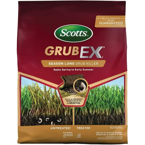 Scotts GrubEx Grub Killer and Preventer - Kills White Grubs - 10,000 Sq Ft, 10 M