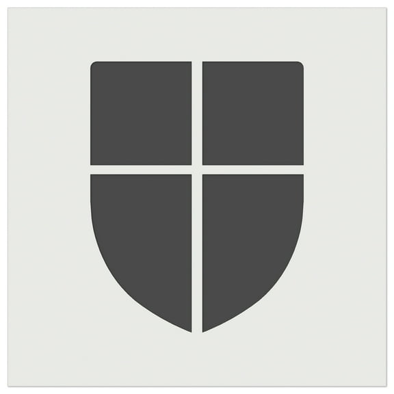 Shield Symbol of Protection DIY Cookie Wall Craft Stencil - 5.5 Inch