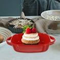 thumbnail image 4 of Ceramic Baking Tray Restaurant Baking Dish Salad Storage Bowl Hotel Ceramic Bakeware, 4 of 8
