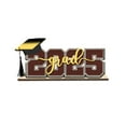 thumbnail image 3 of KeirineCC Graduation Decorations Class of 2026 Congrats Grad,12 x 6 In Wooden Class of Table Centerpiece Sign,Wooden Table Centerpieces,Graduation Party Decorations,Brown, 3 of 4