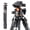 Black, variant on K&F CONCEPT 70"/1.7m Carbon Fiber Porfessional Lightweight Camera Tripod for DSLR Camera//Phone, Travel Tripod for Camcorder,15kg/33.07lbs Load,360 Degrees Ball Head
