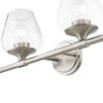 thumbnail image 2 of 17474-91 Livex Lighting Willow - 4 Light Bath Vanity In Transitional Style-9.5 Inches Tall and 35.5 Inches Wide-Brushed Nickel Finish, 2 of 10