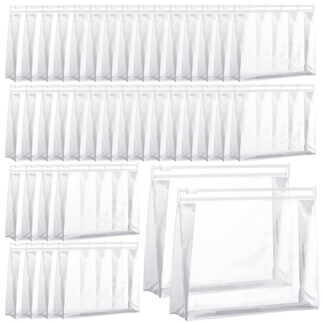 Bolsa de maquillaje Xuniea, organizador de viaje impermeable, transparente, de PVC