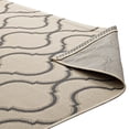 thumbnail image 5 of Area Rug Runner Floor Carpet, Beige, Fabric, 8x10, Living Kitchen Cafe Bistro Hospitality Restaurant, Modern Contemporary HB35814, 5 of 8