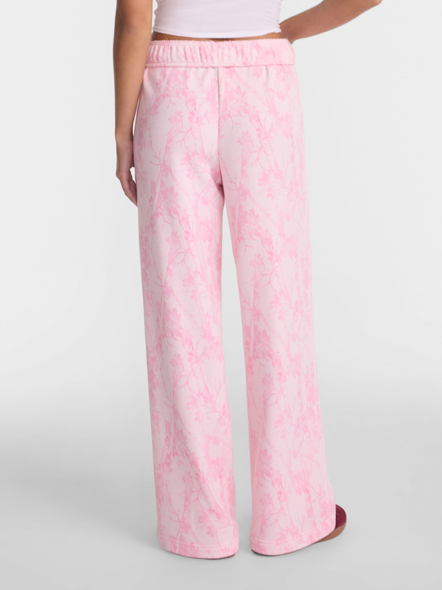 No Boundaries Wide Leg Fleece Pants, 28", 30", 32" Inseams, Women's & Women's Plus XXS-4X