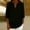 Shirts-106Black, variant on Gamivast Linen Linen Blouses for Women Loose Split V-Neck 3/4 Sleeve Tunics Casual Summer Shirts Plain Color Side Slit Work Wear Outfits