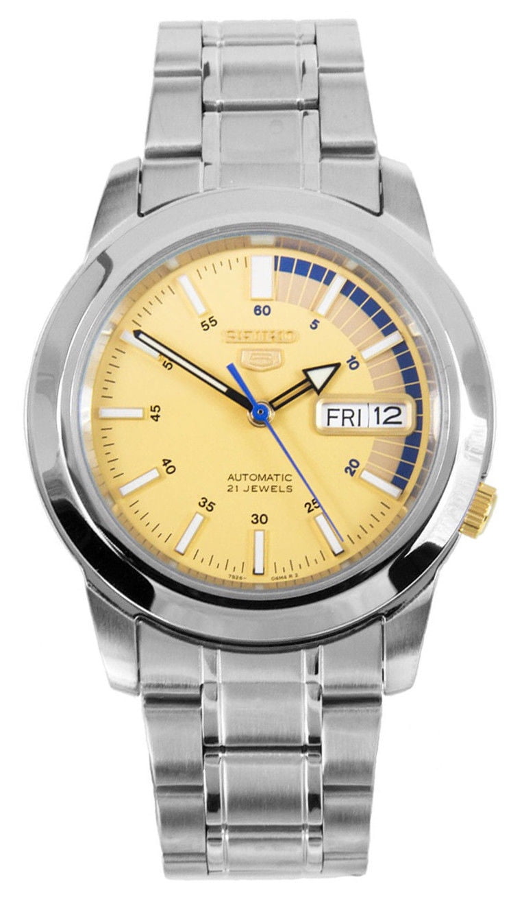 Seiko 5 snkk52 silver hotsell