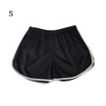 thumbnail image 1 of Pantalones cortos deportivos para mujer Pantalones cortos deportivos sueltos con pierna ancha Pantalones cortos deportivos, Negro, S Kearding AP001487-17B, 1 of 7