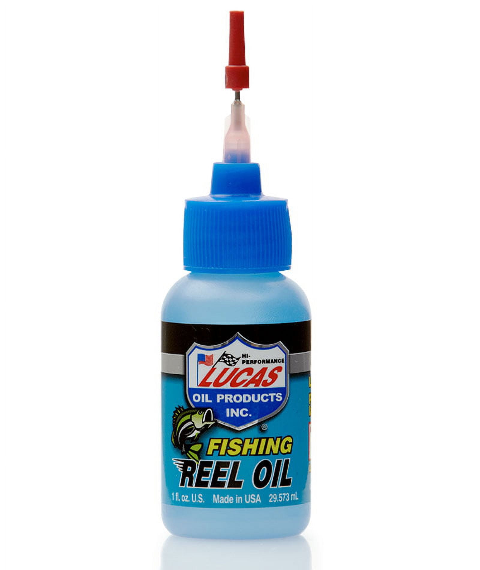 Lucas Fishing Reel Oil 1oz Needle Squeeze Oiler 10690 Marine Boat RV (3  Bottles)