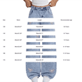 thumbnail image 3 of GiLiling Teen Girls Y2k Baggy Jeans Wide Leg High Waist Elastic Waist Vintage Aesthetic Cargo Denim Pants (Blue, 13-14 Years) (Blue, 11-12 Years), 3 of 8