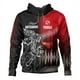 thumbnail image 3 of Sudadera con capucha con estampado de helecho plateado de Nueva Zelanda, maorí, Aotearoa, Tonga, novedad, sudaderas con capucha y sudaderas, sudaderas con capucha para hombre, abrigo tipo pulóver, top, 3 of 4