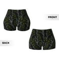 thumbnail image 5 of Fotbe Lilies Flowers Seamless Shorts, Womens Workout Shorts High Waist Stretch Booty Short for Gym/Yoga/Running/Biking-X-Large, 5 of 9