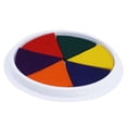 thumbnail image 1 of Stamp Pad, Portable Fingerprint Ink Pad DIY  For Kids For Finger Painting For Scrapbooking, 1 of 8