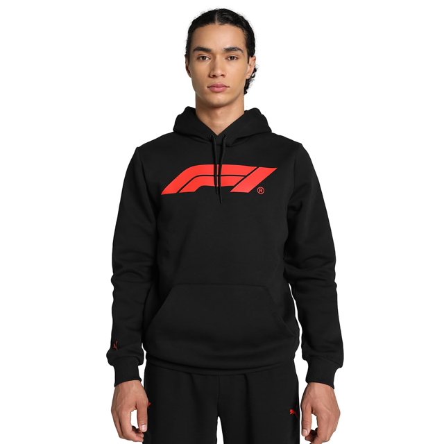Sudadera con capucha PUMA Formula 1 Essentials Logo para Hombre - Negro - XS