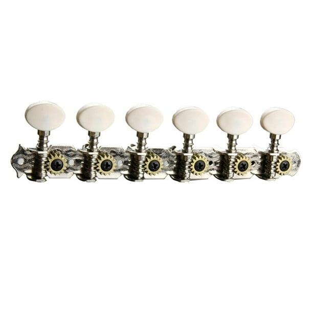 Sintonizadores de guitarra acústica Yuyangstore Clavijas de afinación 6R ABS