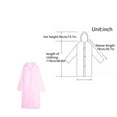thumbnail image 3 of YOBOLK Clearance Sports & Outdoors Sports & Outdoor Play Toys Pack Raincoats Reusable EVA Rain Ponchos Lightweight Rain Coat Rainproof Rain Gear For Men And Women, 3 of 6