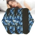 thumbnail image 4 of Riousery 5pcs Washable Menstrual Pad Bamboo Charcoal Soft Reusable Sanitary Pad with Leak Protection, 7.9 inches / 20 cm by 11.8 inches / 30 cm, Heavy Absorbency, 5 Count, 4 of 4