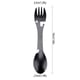 thumbnail image 4 of Outdoor Spork Multitool, 5 En 1 Portátil Multifunción Cuchara Tenedor Botella Abrelatas Diente de Si cuchara tenedor camping cuchara t spork tenedor y Spptty montañismo acampar, 4 of 8