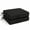 Black, variant on Royalbear Outdoor Chair Cushions Set of 4 -Waterproof Outdoor Seat Cushions for Patio Furniture, Patio Chair Cushion with Handle and Ties, Square Out Door Chair Pads,19" x 19" x 3", Beige