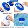 thumbnail image 5 of Floating Pool Dispenser,1pcs 8 Inch Adjustable Automatic Chlorine Doser Chlorine Dispenser, 5 of 5