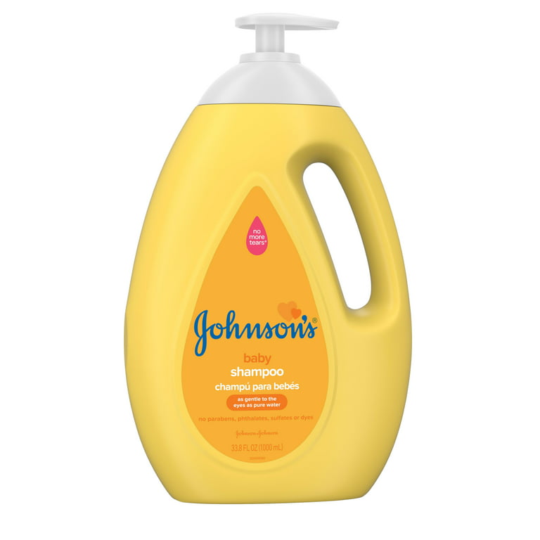 Johnson's Baby Shampoo with Gentle Formula, 33.8 oz - Walmart.com