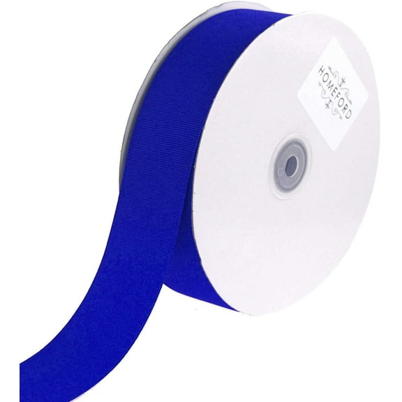 Solid Grosgrain Ribbon, 7/8-Inch, 50 Yards, Royal Blue