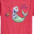thumbnail image 3 of Frozen - Olaf Presents - Olaf Ariel - Men's Short Sleeve Graphic T-Shirt, 3 of 5