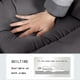 thumbnail image 5 of Colchón de Fibra Gruesa | Cama para Estudiantes | Suave y Resistente | Negro | 90X200Cm | 1,5 Kg | Poliéster | Plegable, 5 of 6