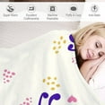 thumbnail image 3 of Blue Musical Notes Pattern Flannel Fleece Throw Blanket 50x60 Inches Soft Blanket for Couch,Cozy,Warm,Lightweight, 3 of 6