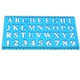 thumbnail image 5 of Plastic Stencil Ruler Set: 2CT, 5 of 5