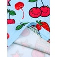 thumbnail image 6 of QEFJNO Kids Girls Pajamas Set 2 PCS Short Sleeve Top and Shorts Pants for Toddler Girls Strawberry Ice Cream Pjs, 6 of 11