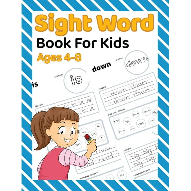 Sight Word Book For Kids Ages 4 8 Learn To Read A Magical Sight Words Activity Workbook Kindergarten Workbook 1st Grade Workbook And 2nd Grade Workbook Paperback Walmart Com