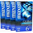 thumbnail image 4 of Maxell 4 Pack GX-Silver T-120 VHS, 4 of 4
