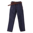 thumbnail image 4 of ones de Mezclil Clásicos Masculinos 2x 1/6 para Juguetes Calientes de , Accesorios de Ropa Corporal CUTICAT Pantalones vaqueros de figura de acción, 4 of 8