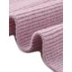 thumbnail image 5 of Vestido sin mangas de punto grueso con escote en V y dobladillo con volantes para mujer Inspire Chic en color rosa polvo, 5 of 6